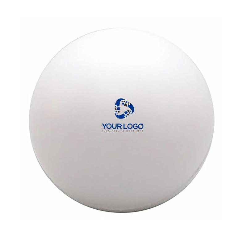 Round Shaped White Stress Ball